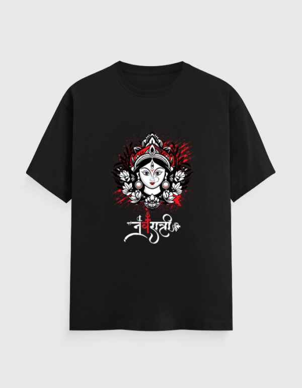 MAA DURGA NAVRATRI UNISEX TEE(DARKER VARIANTS)