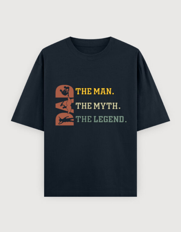 THE MIGHTY DAD OVERSIZED TEE