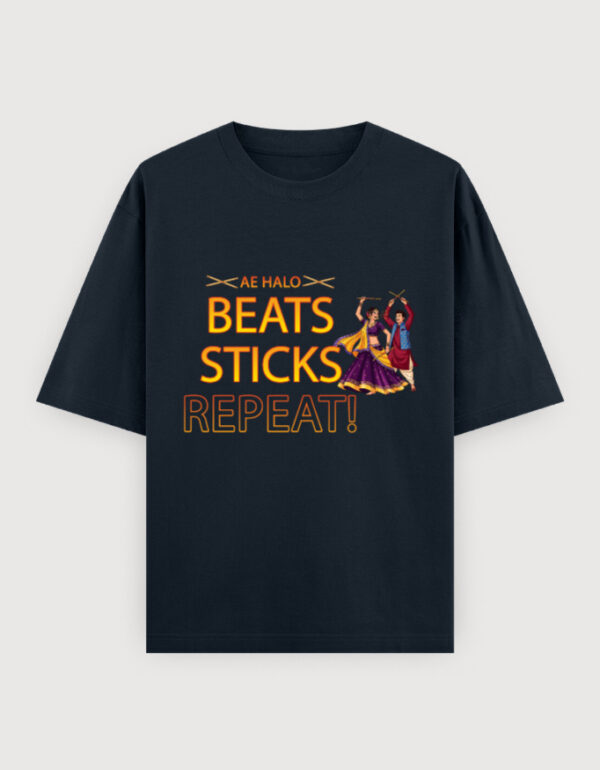 DANDIYA & GARBA  OVERSIZED UNISEX TEE