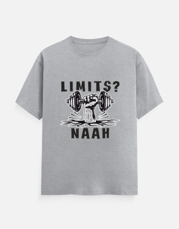 NO LIMIT  GYM UNISEX TEE (LIGHTER VARIANTS)