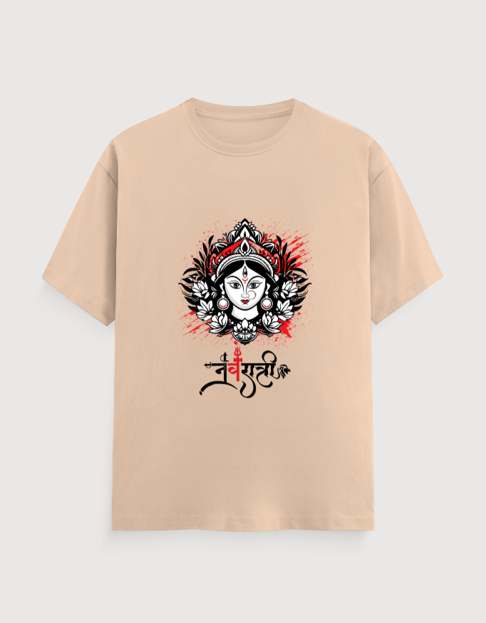 MAA DURGA NAVRATRI UNISEX TEE (LIGHTER VARIANTS) - Image 5